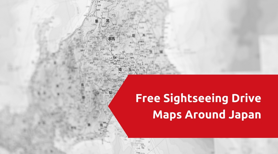 Sightseeing Drive Maps Around Japan
